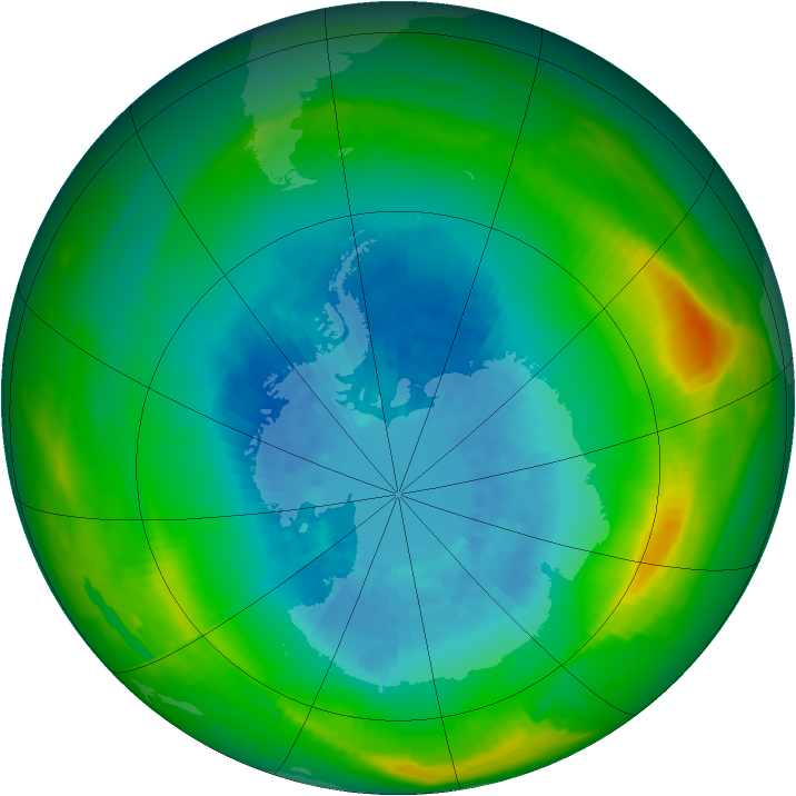 Ozone Map 1981-09-17